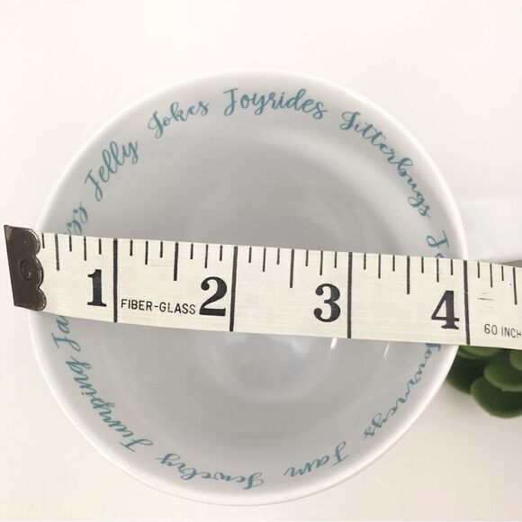 Lisa Audit Monogram Letter “J” Ribbed Floral Initial Word Mug - Picture 12 of 13